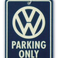 Volkswagen VW T1 Bus Air Freshener - Parking only/Blue/Fresh
