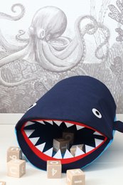 Storage Basket Children's Room - Shark