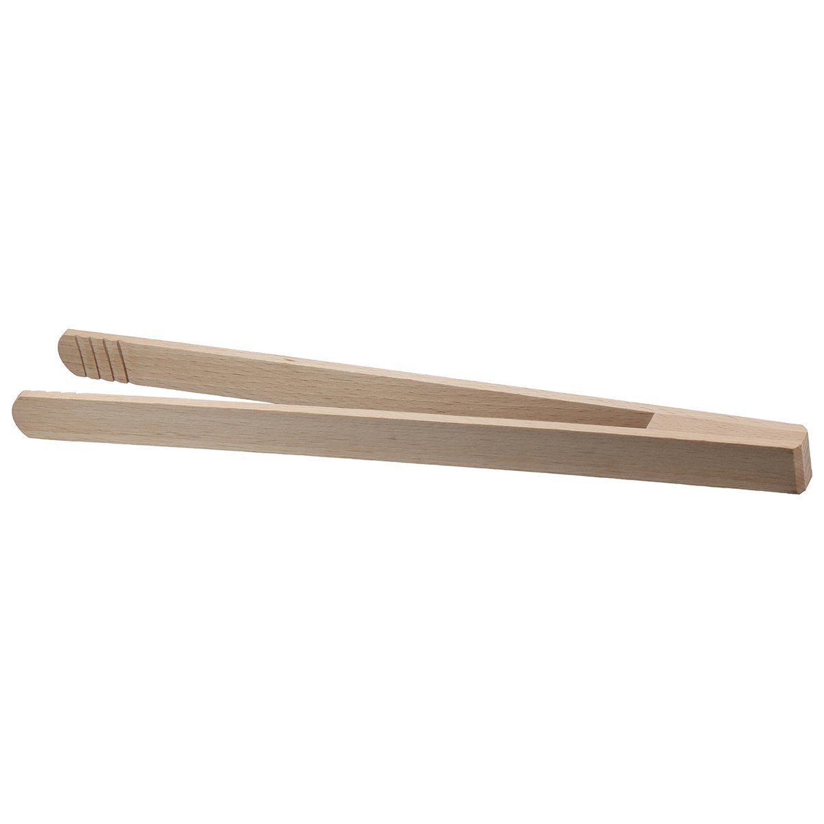 Grillzange, "Chillen, Grillen", Spruch, Holz, naturfarben, VE 6, B. 31 cm, H. 2 cm