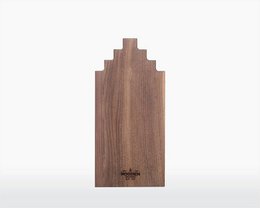 Planche de service Amsterdam Canal House - 4 types de bois