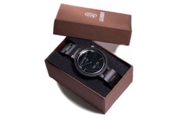 Greenwatch | Marmor | Træur Unisex | Ibenholt