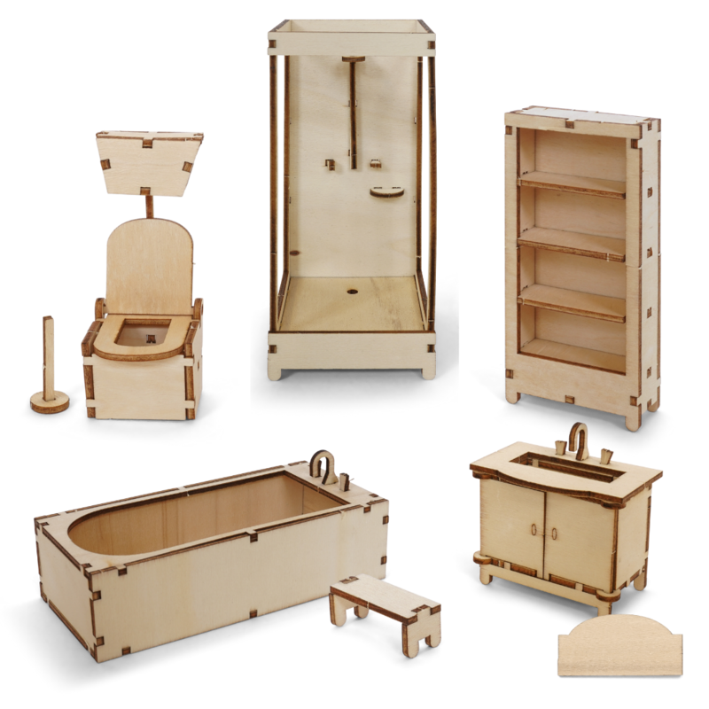 Furniture kit - Bathroom - The Mouse House