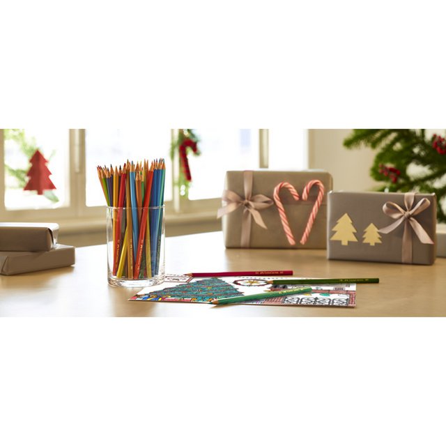 Colored pencils FC hexagonal in cardboard case of 24 pcs.