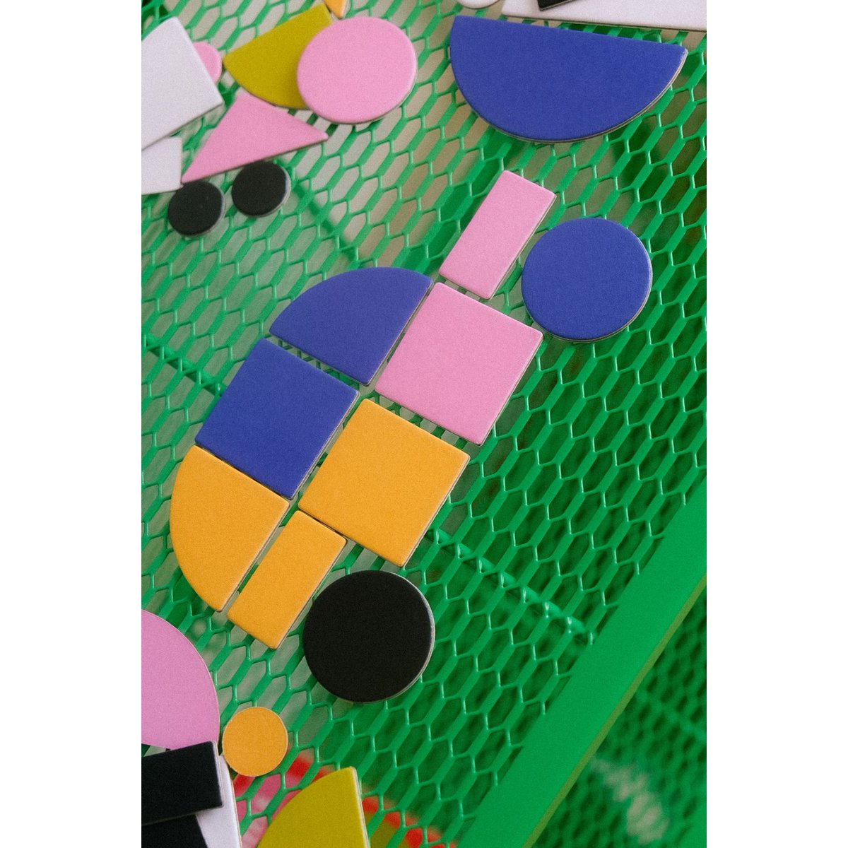Puzzle Kształty - 60 klocków z 30 kartami