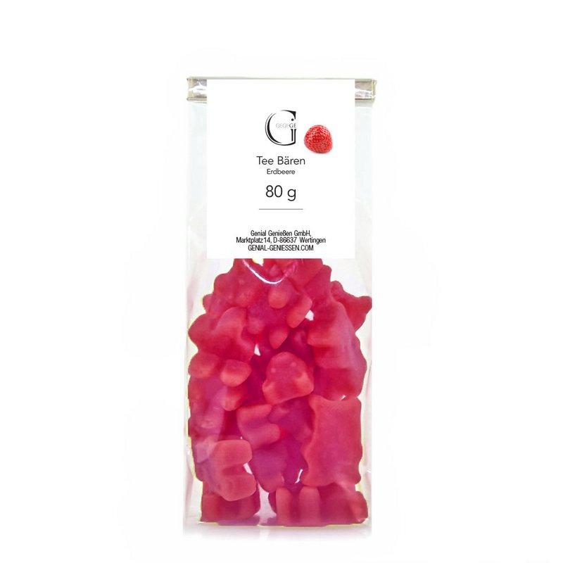 Tea Bears® – Jordbær 80 g