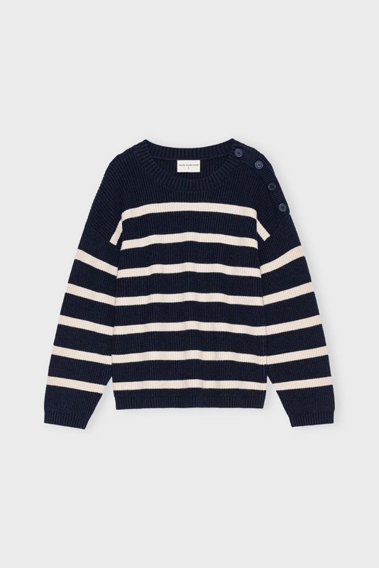 shade knit stripe