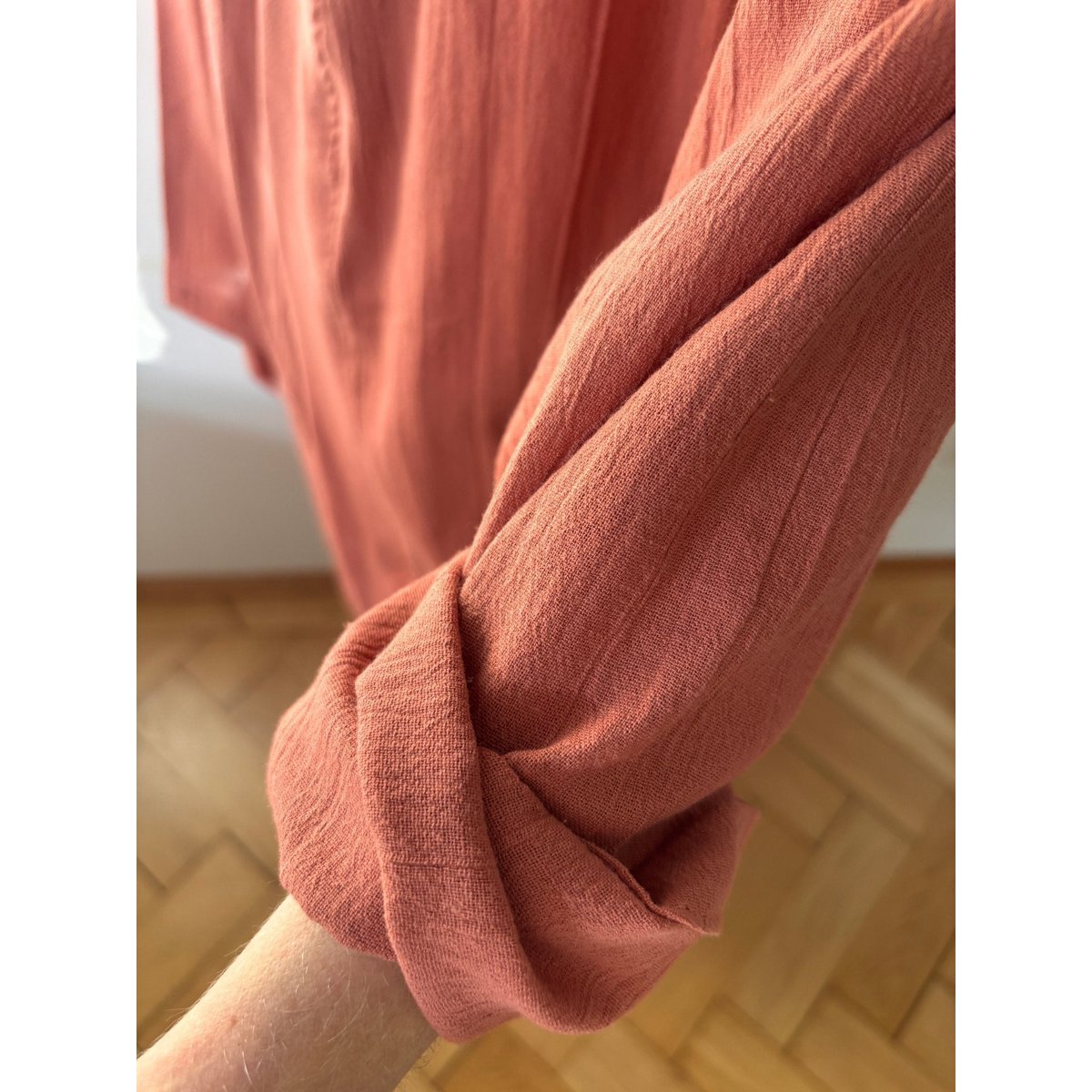 KIMONO - TERRACOTTA-messer