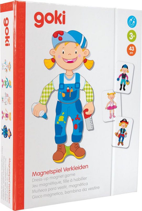 Magnet spil - Dress up spil
