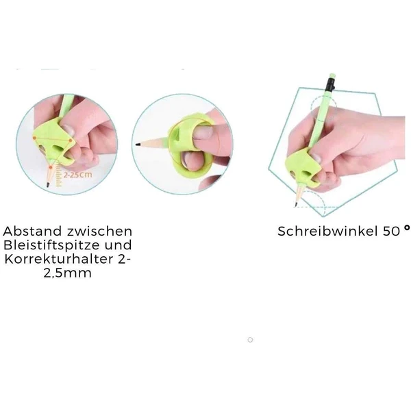 Ergonomisch schrijfhulpmiddel om het handschrift te verbeteren