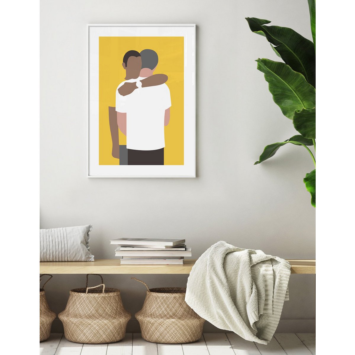 Man hug