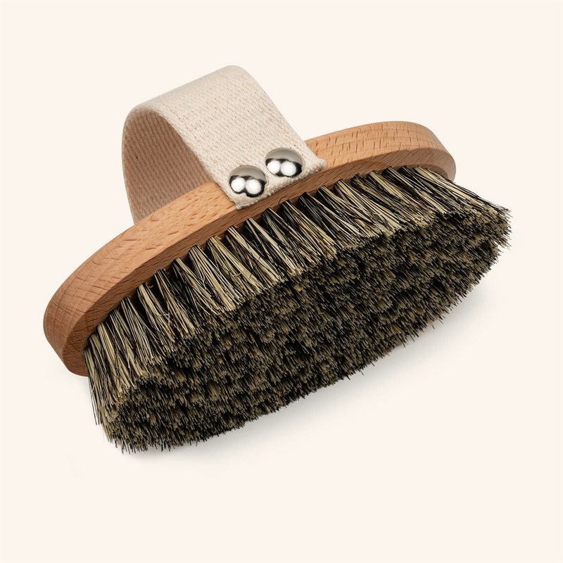 Wooden natural dry brush