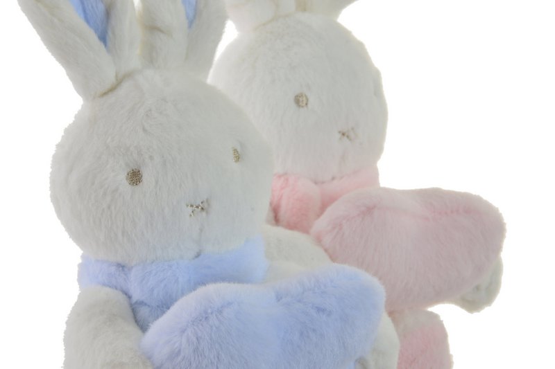 PELUCHE POLIESTER 13X10X23 CONEJO 2 SURT. BE150996