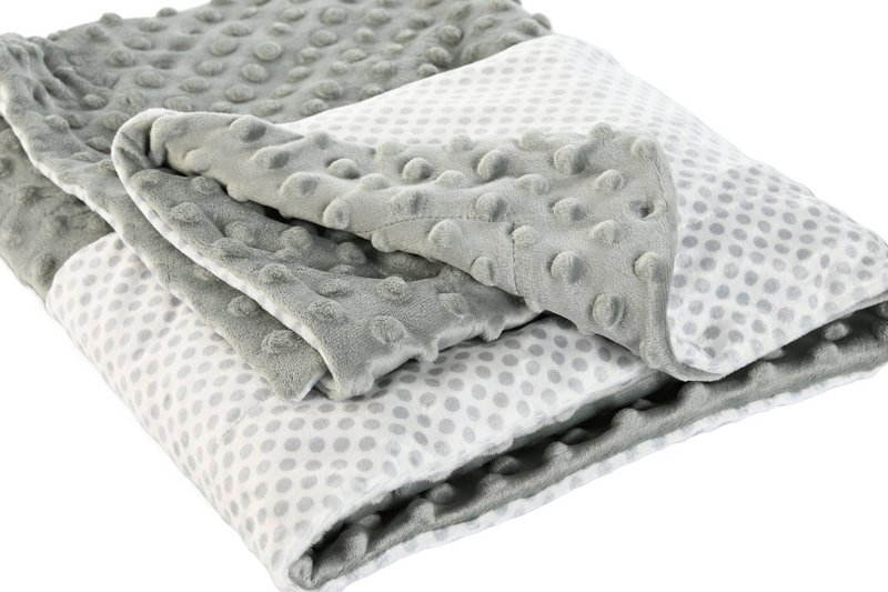 COPERTA POLIESTERE PELUCHE 75X100X10 3 SURT. BE210619