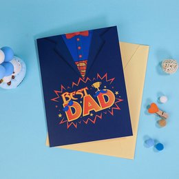 Champion Dad 3D Father's Day Card