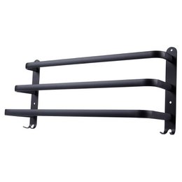 Handdoekrail metaal 50cm