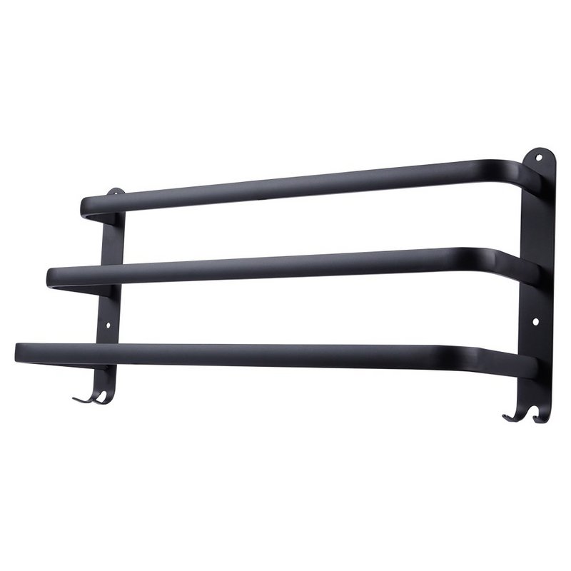 Handdoekrail metaal 50cm