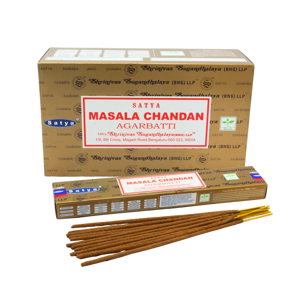 Bastoncini di incenso Satya Masala Chandan
