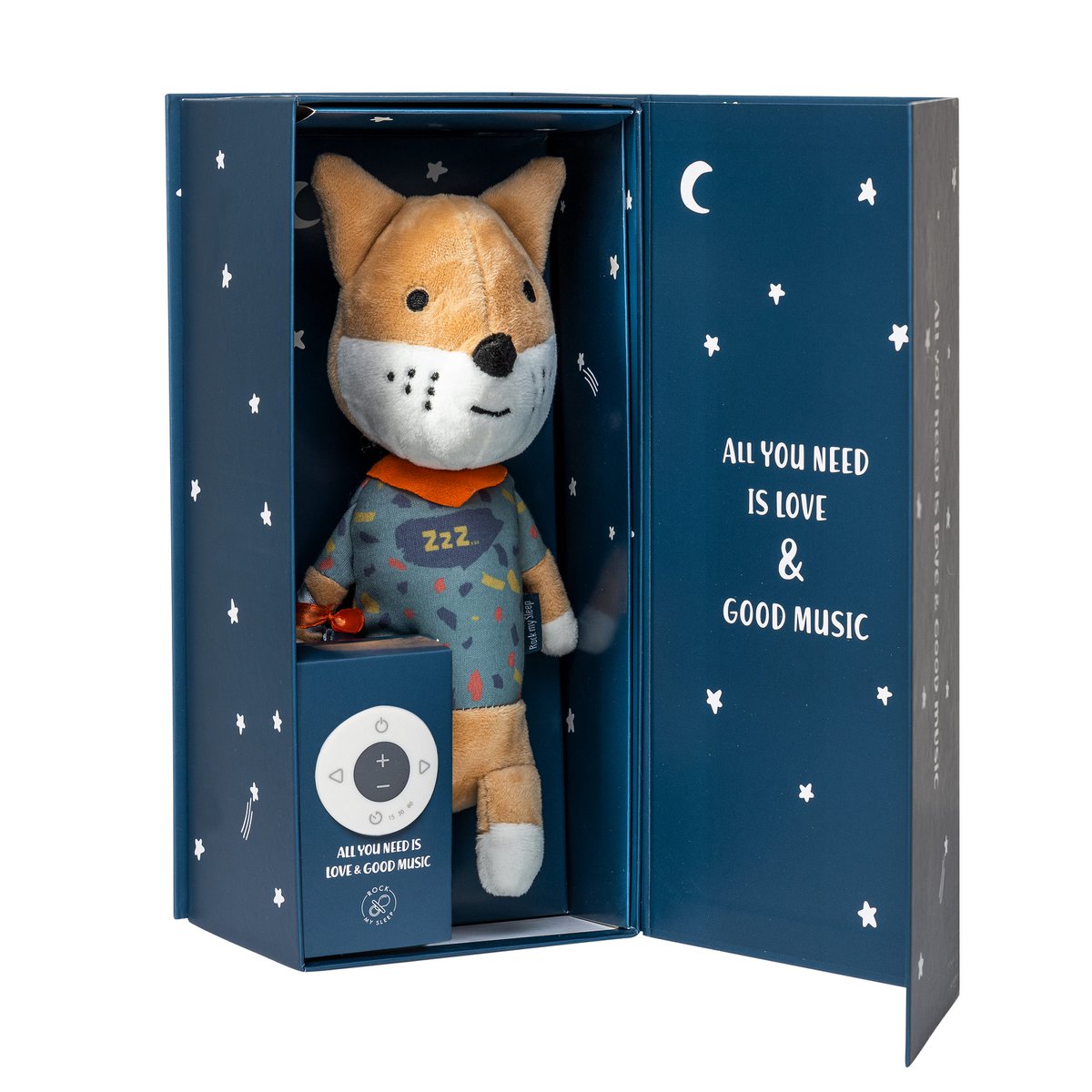 Frei bespielbare Spieluhr Peter der Fuchs – Geschenkset