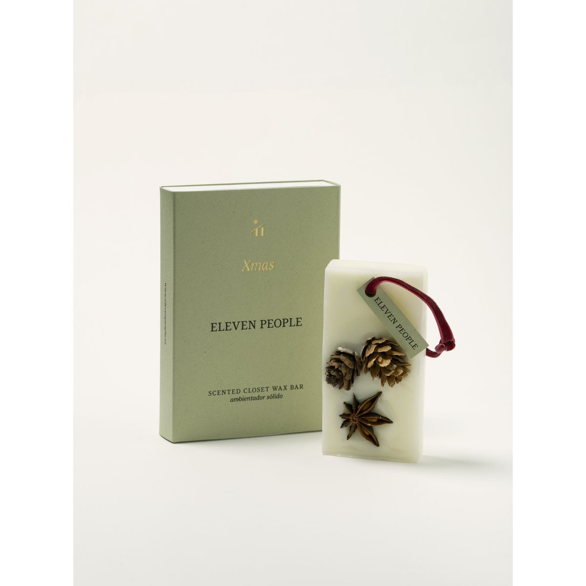 Xmas Christmas Closet Soy Wax Bar Freshener