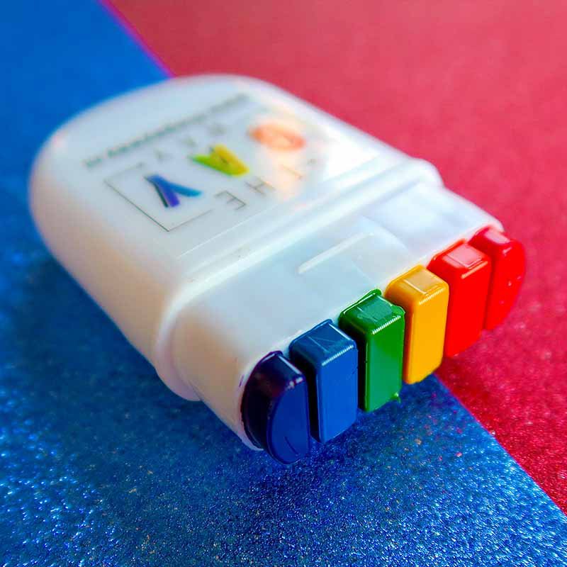 Rainbow Pride ansigtsmalingstav