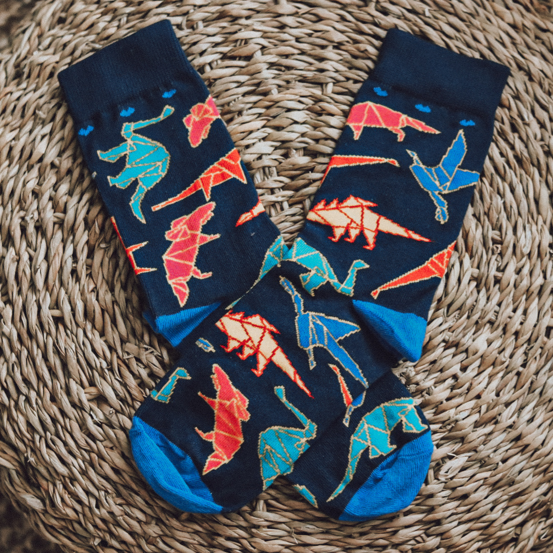 Dinosaurier-Socken für Kinder