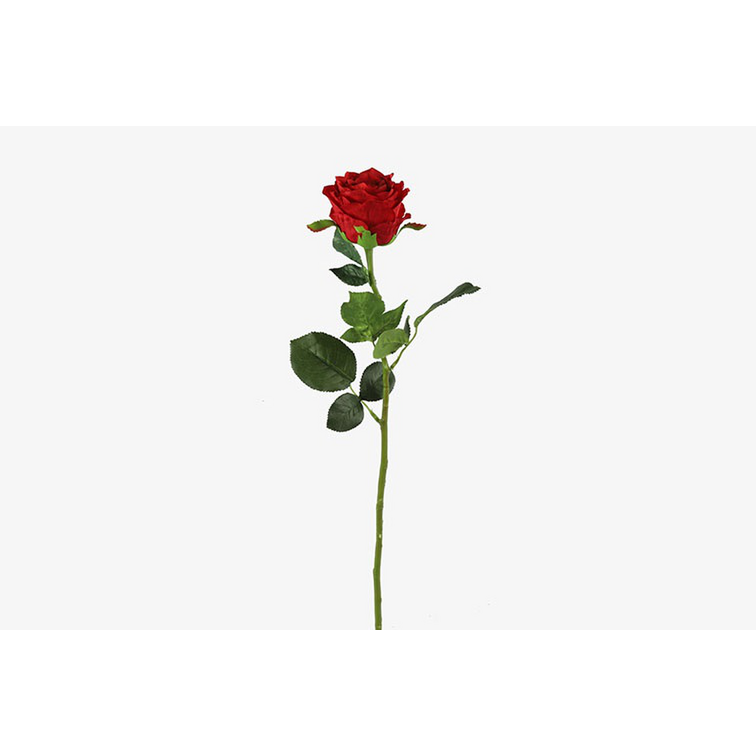 Kunstbloem Rosa rood- L8B8H70CM