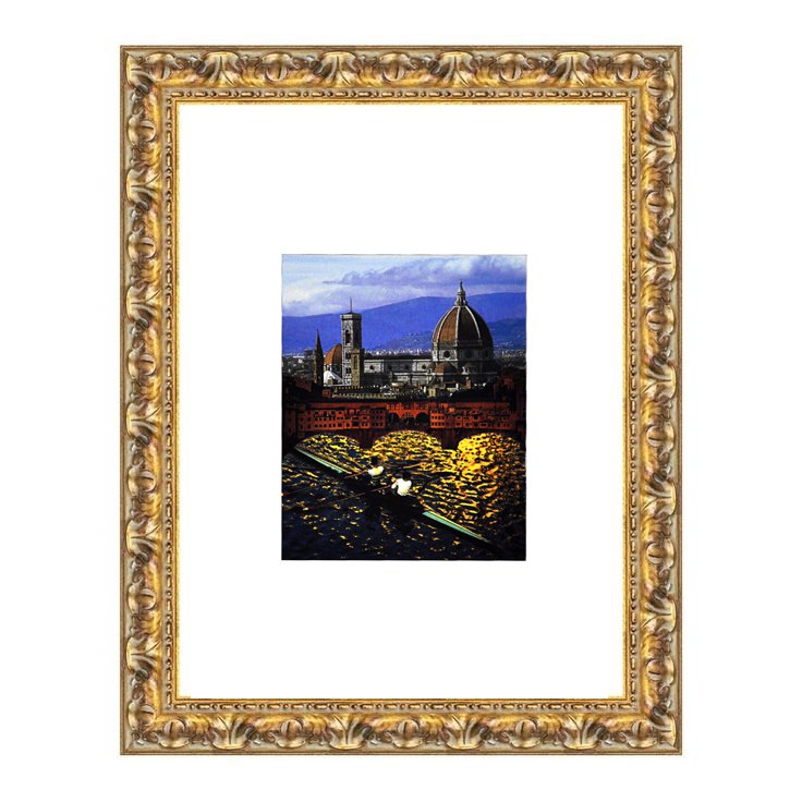 Collager dedikeret til Firenze - Fine Print Analog Collage