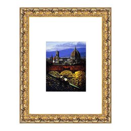 Collager dedikeret til Firenze - Fine Print Analog Collage
