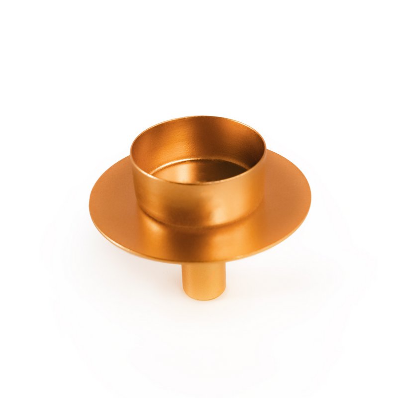 Gold tea light holder
