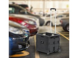 Mobile crate Kangaro 42x38 x40.5cm capacity 35kg black