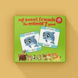 El juego de memoria multilingüe: alemán + 3 otros idiomas de tu elección