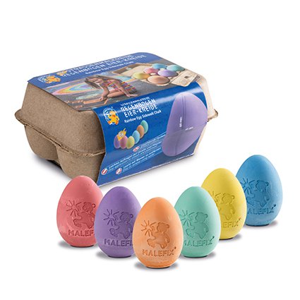 MALEFIX Eierkreide 6er Packung