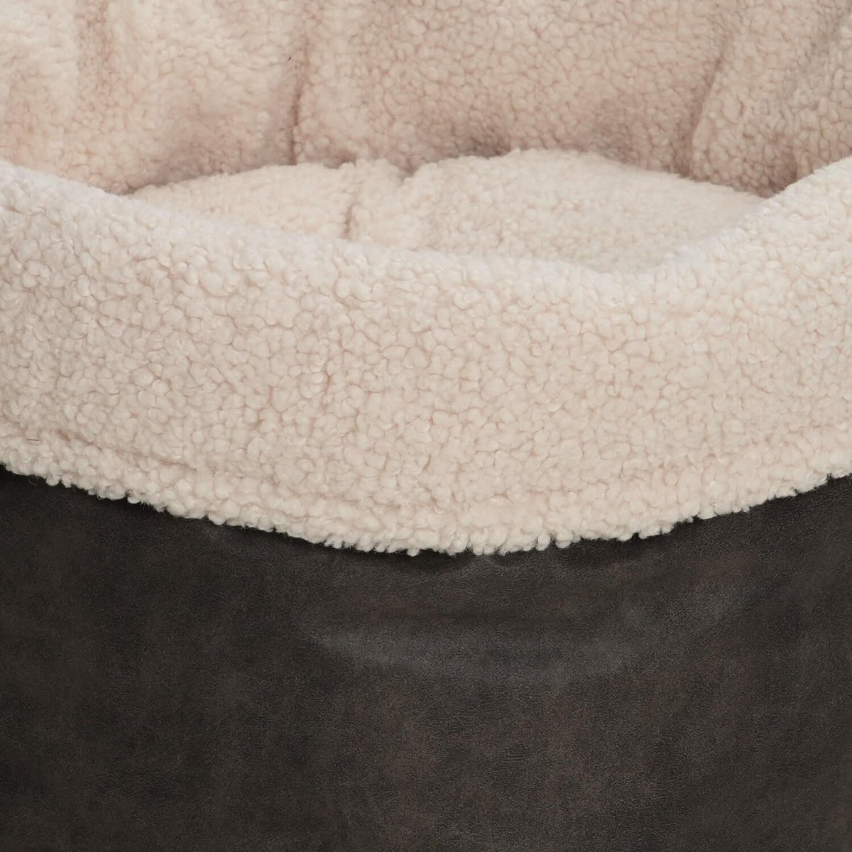 Hundekörbchen Shopper Little Basket Saddle graphit