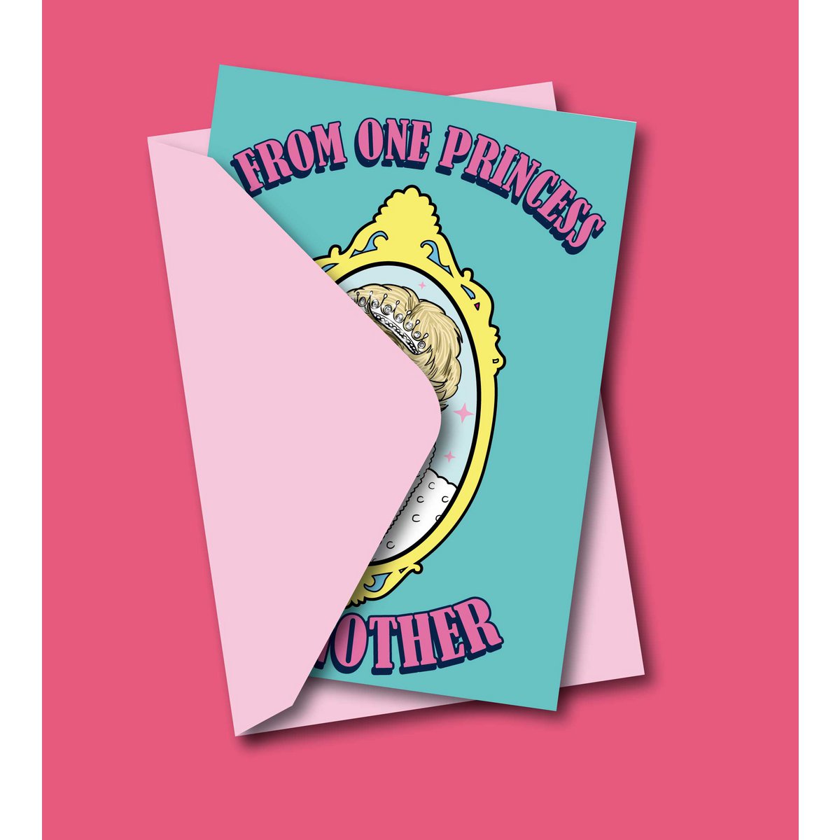 From One Princess To Another Princess Diana Greeting Card 