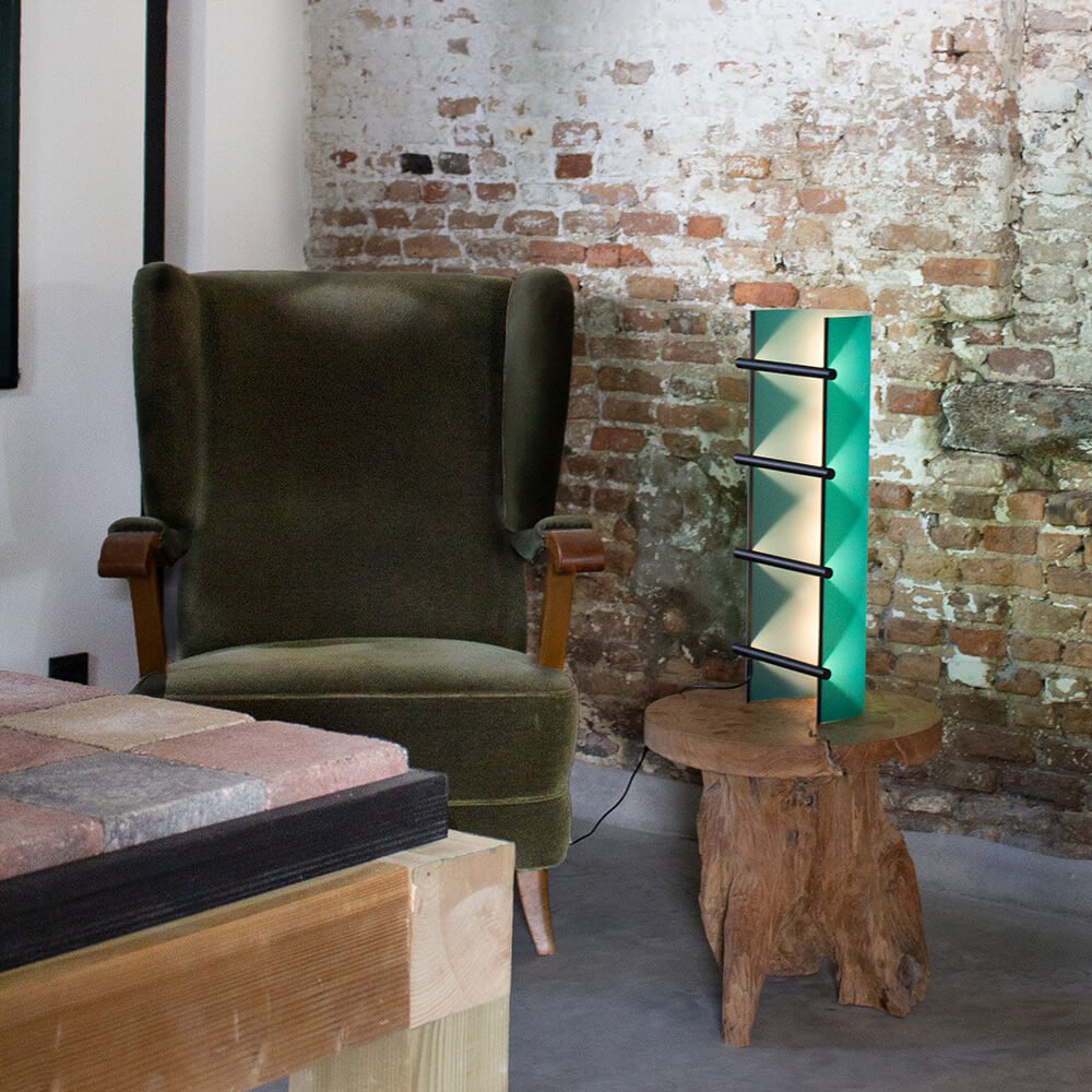 CCL 4 Design lampe - Leaf Dark Green - Heeej.nl! af Studio Ilse Bouwens