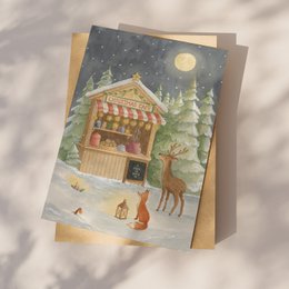 Cartolina "Caffè di Natale"