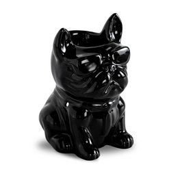 Burnt Ceramy Boubou Black Boubou Parfume - Lakerede keramiske dyr - Grundlægningsdiffusor Duftende voks, æteriske olier, dufte - dekorativ idé