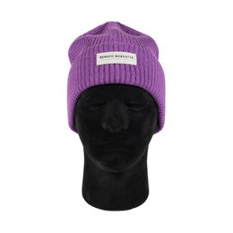 RB5003Y | Mixed Cervine shirt cap Lana Made in Italy. Purple color - single size