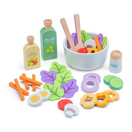 Set de ensalada de madera - "Haz tu propia ensalada"