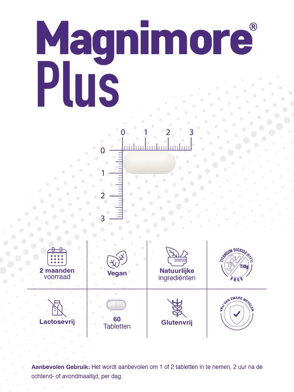 Magnimore Plus 60 | Magnesium tilskud