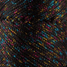 Sznurek Sensy Premium 1,5 mm Multi Sparkle - 164 metry, 100% poliestrowy sznurek do makramy