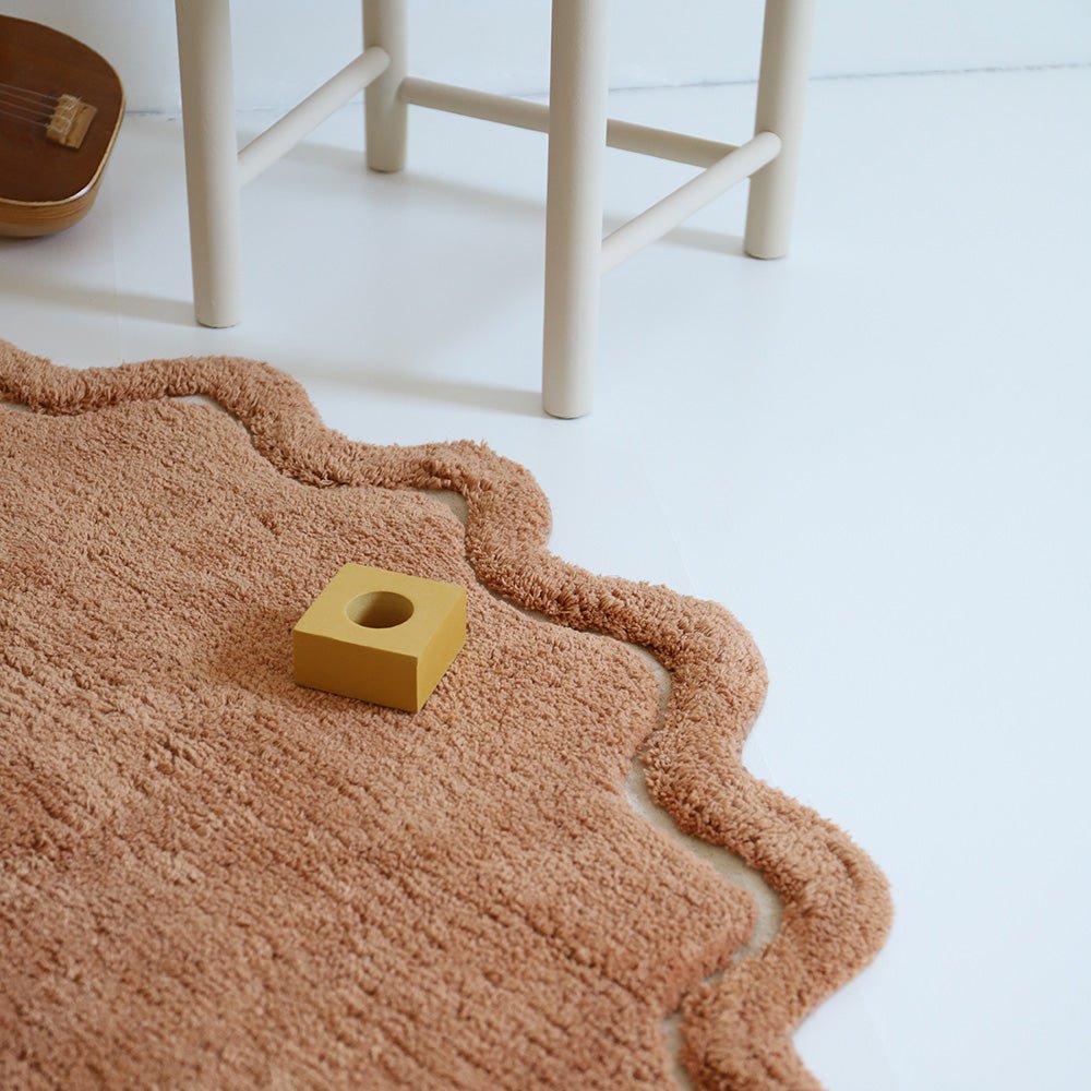 Tapis enfant coton lavable SWEET APRIL TOFFEE