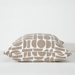 Mushroom Pop - Fabric Cushion - 55 X 55