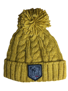 Blakehope Cable Knit Beanie Mustard