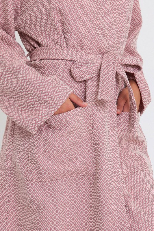 Crystal Bathrobe - Pink