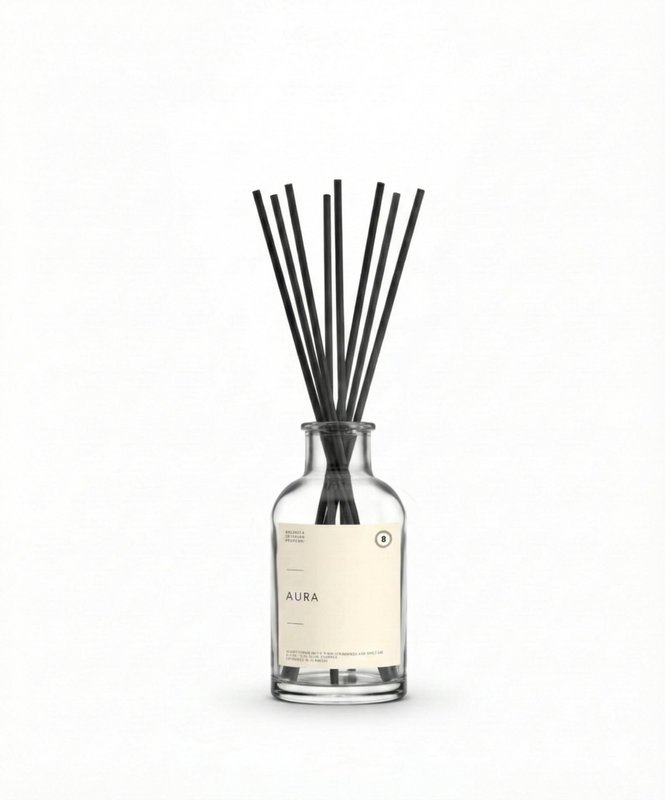 Aura room fragrance sticks 500ml – orange & cedar wood, diffuser