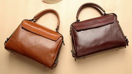 AnBeck Women's Elegant PU Leather Shoulder Bag / Top Handle (2 Color Options)
