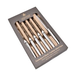 Caja de 6 cuchillos STEACK METAL