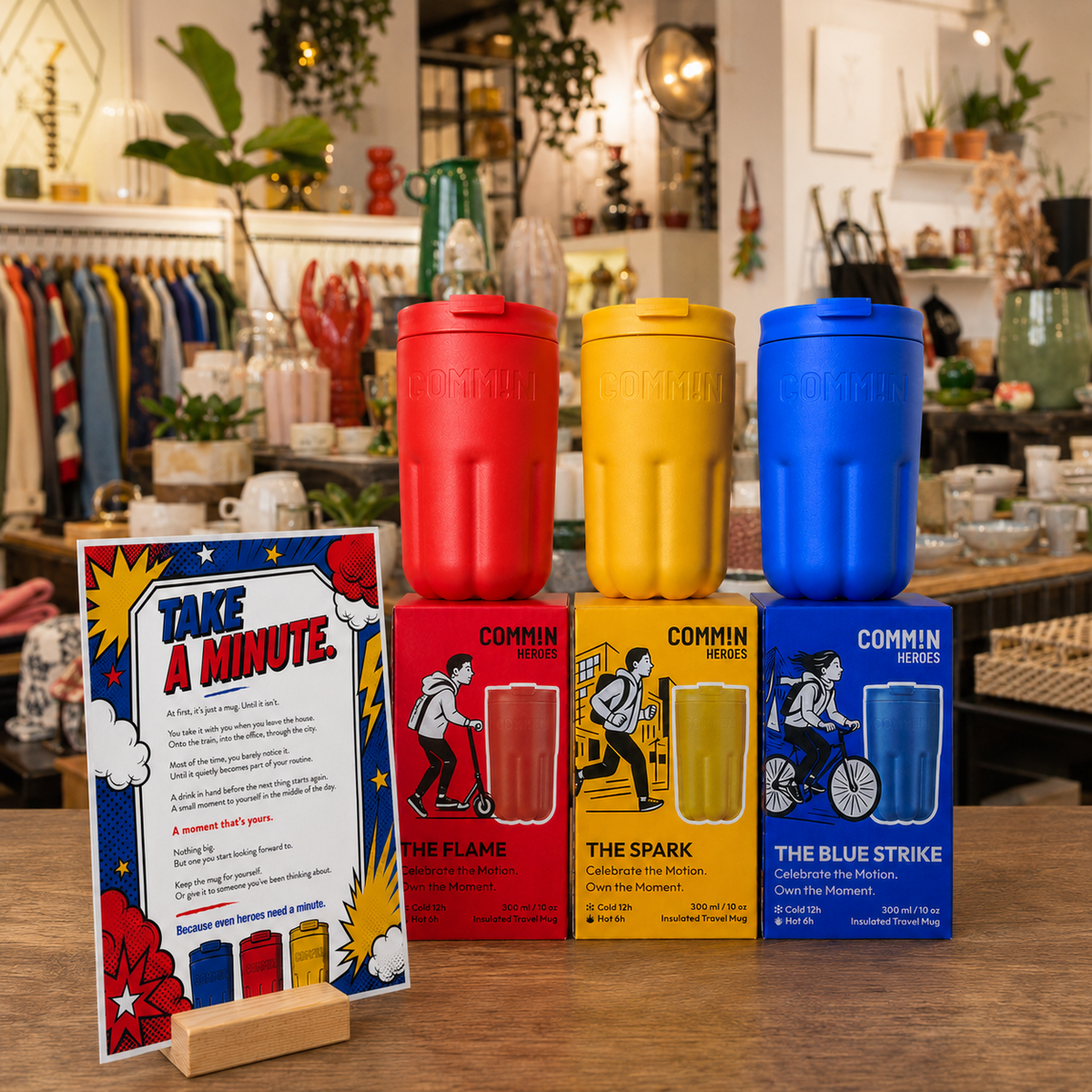 COMM!N Retail Launch Set | Retail Starter Collection
