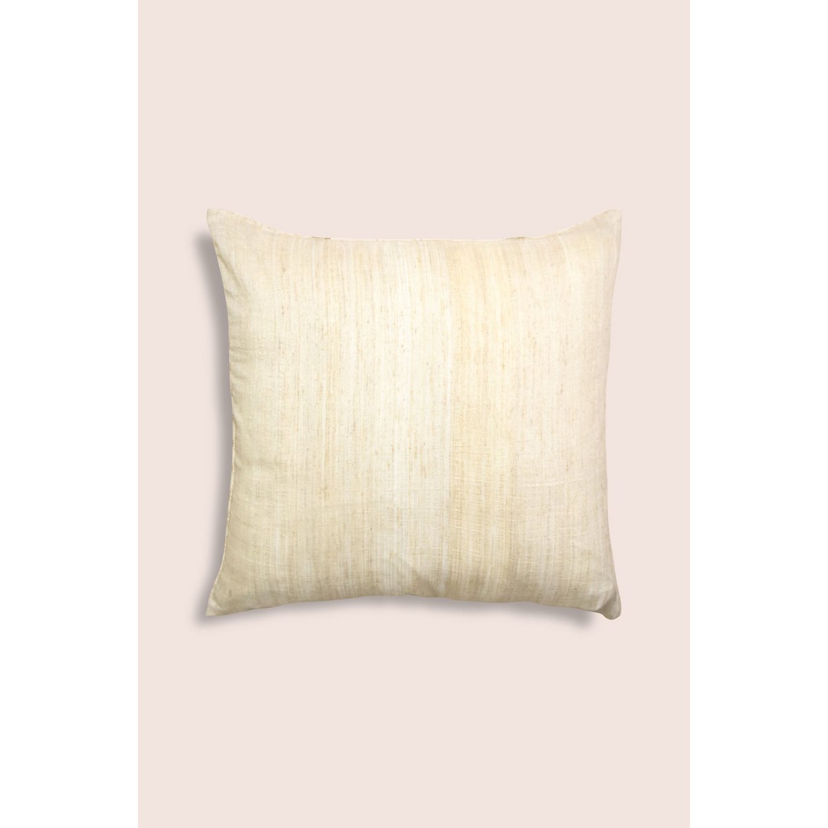 Cuscino | Fodera in seta Matka intrecciata a mano in misto cotone | 41x41 cm